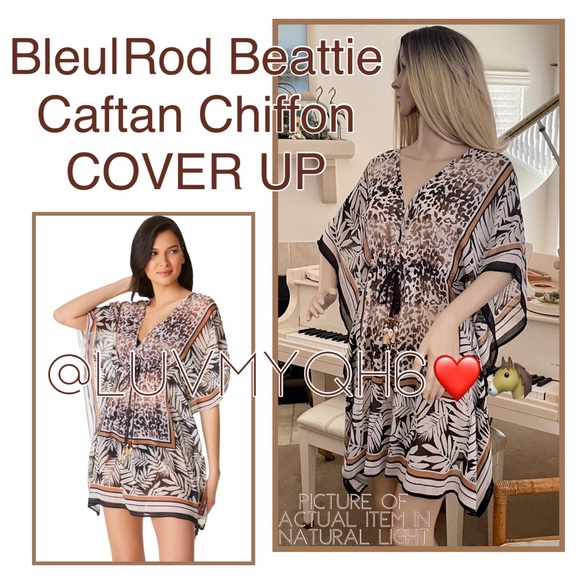 Bleu Rod Beattie Other - Bleu|Rod Beattie Caftan Swimsuit CoverUp